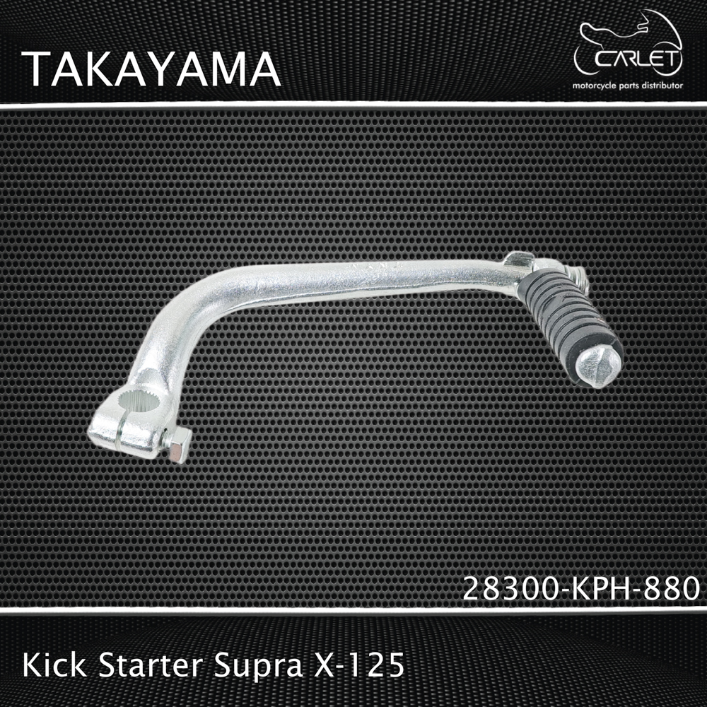 Takayama Kick Starter / Pedal Slah Supra X 125 (UCP+Karet)